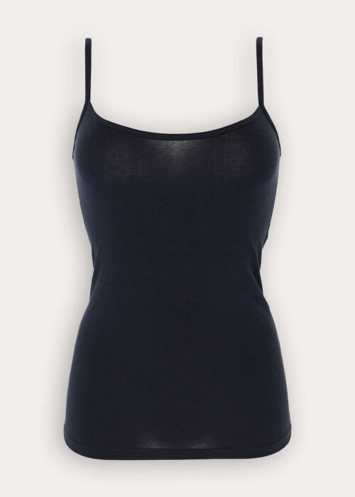 Top Canotta Donna Cotonella con spalline strette