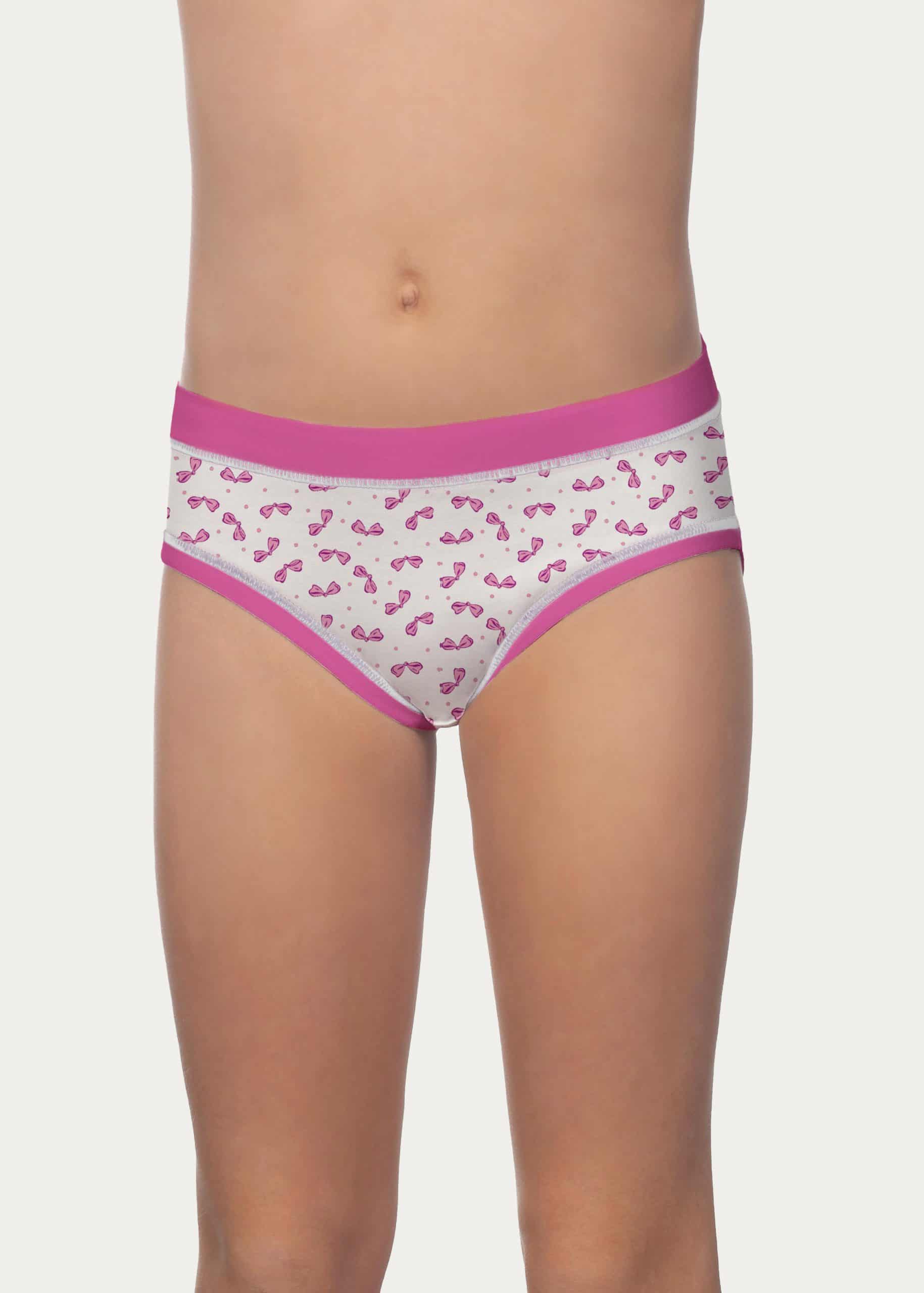 Slip Bambina cotone 2 e 4 anni | Cotonella Tris 298 - immagine 2