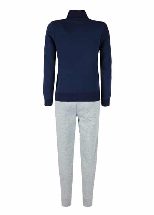 Tuta Donna Felpata Sportiva Navy Grigio Aki 21723 - immagine 2