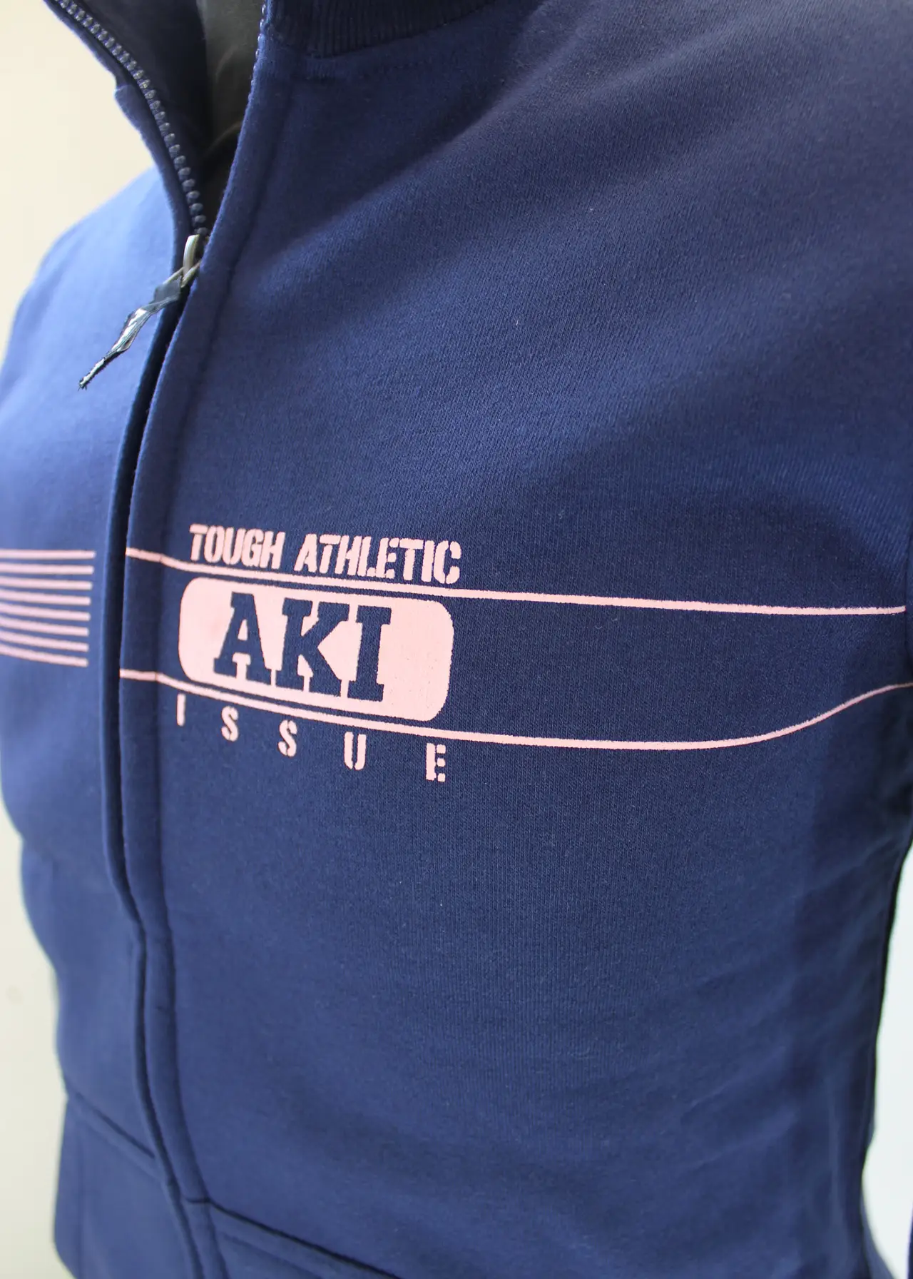 Tuta Sportiva Donna Felpata Navy | Aki 21721 - immagine 3