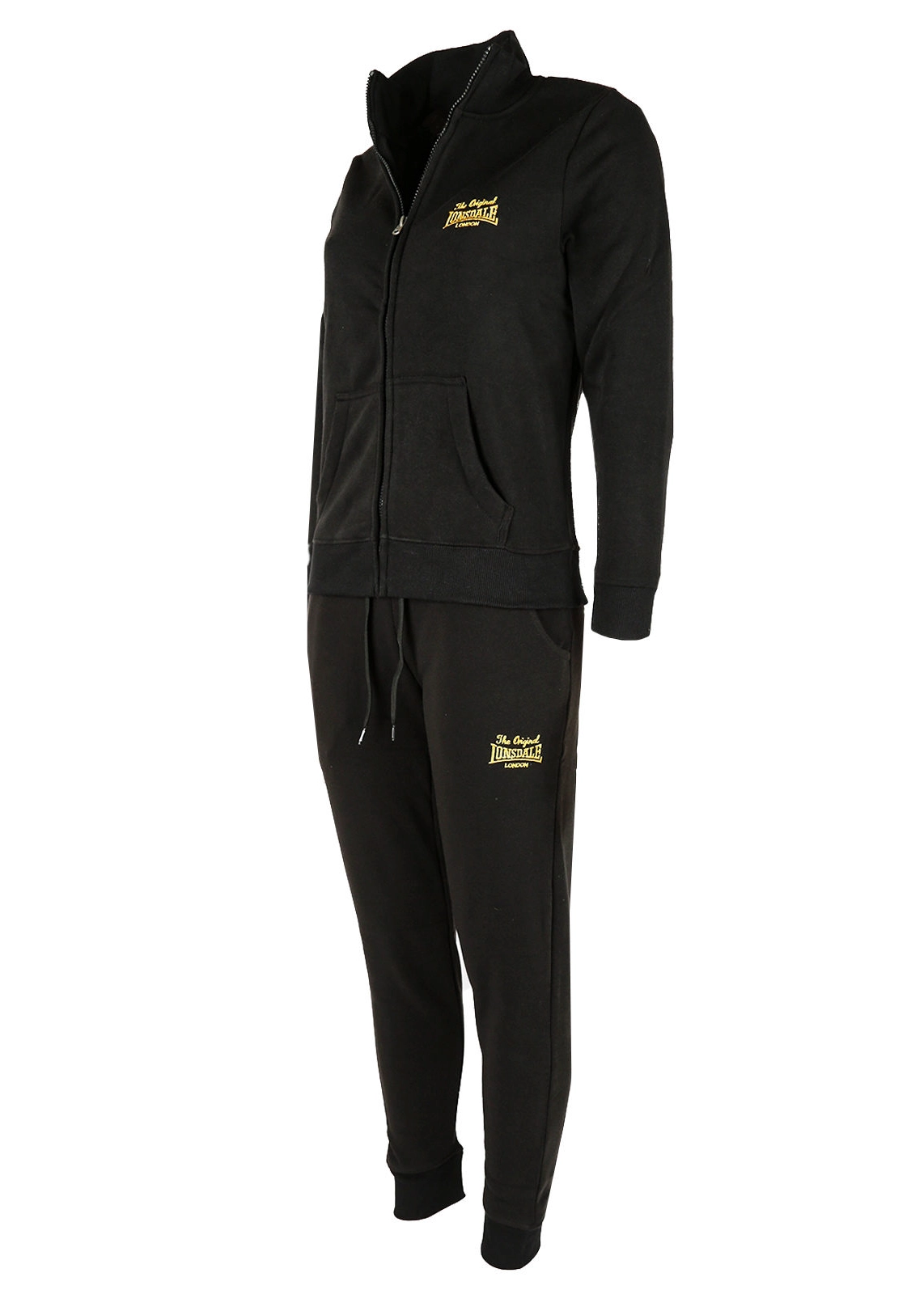Tuta Sportiva Donna Felpa | Lonsdale Nera 21689 - immagine 2