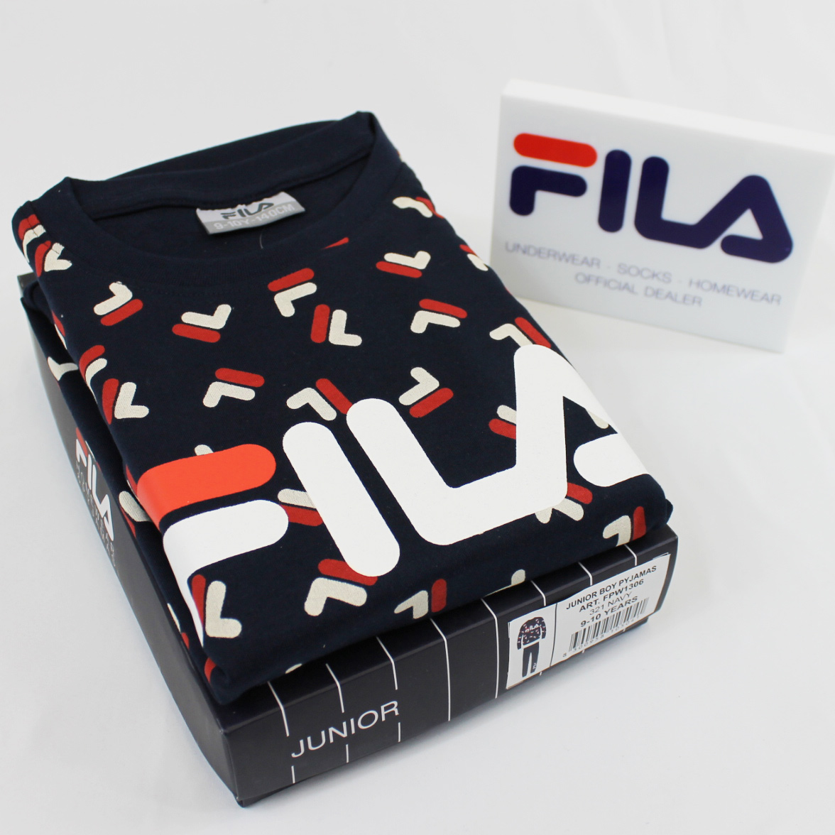 Tuta Pigiama Junior Caldo Cotone | FILA - immagine 5