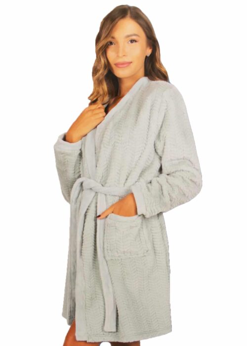 Vestaglia Donna in Pile Coral Cippi
