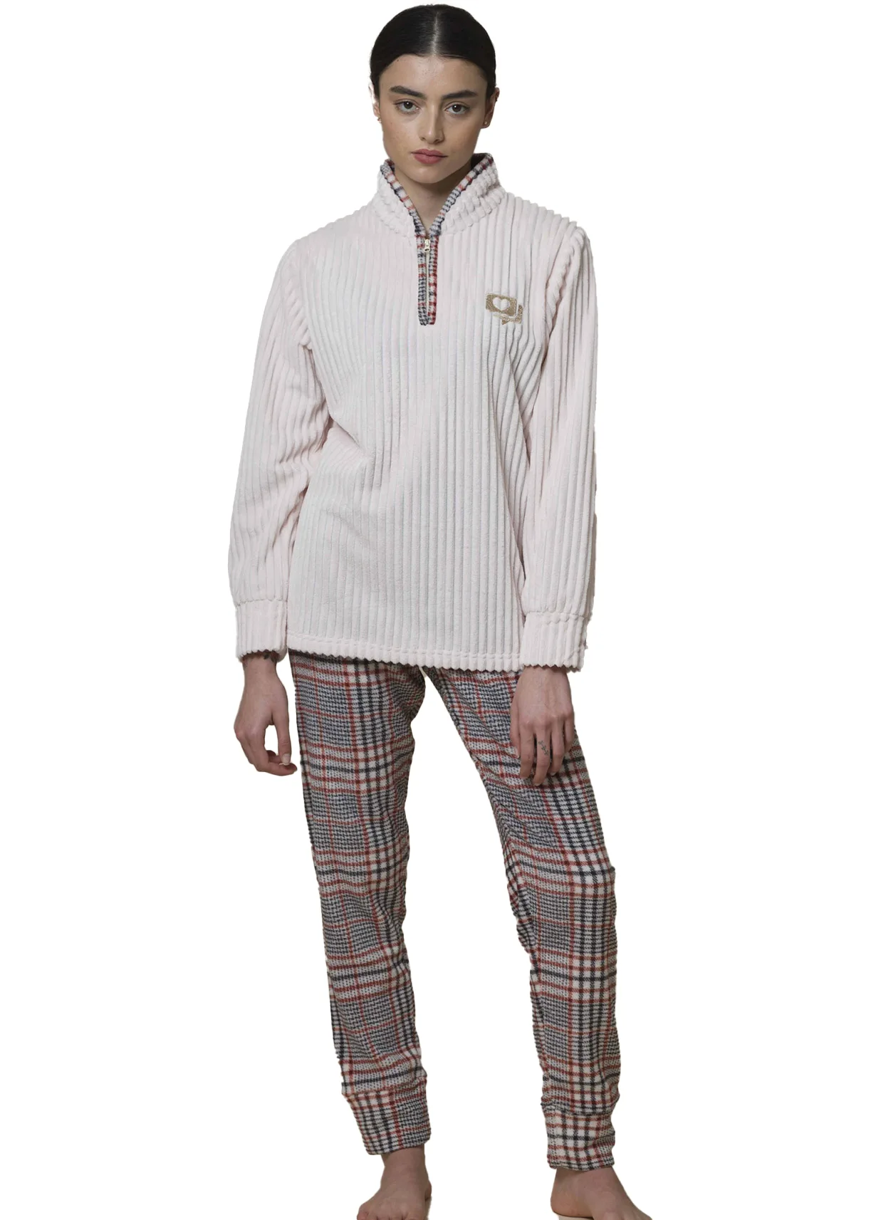 Pigiama Donna Pile Coral invernale | Pigiamiamoci 2252