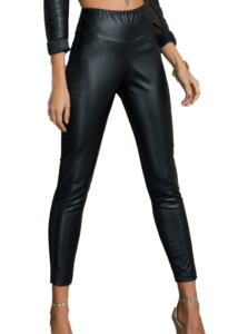 Leggings similpelle | Jadea | Ghette 4275 Nero