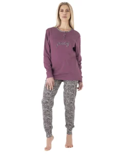 Pigiama Caldo Cotone Donna | Karel 5047