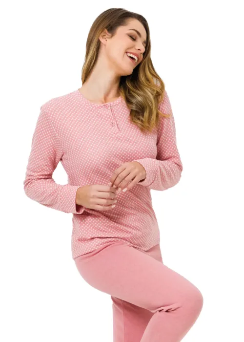 Pigiama Felpa Punto Milano Donna | IlGranchio 6029