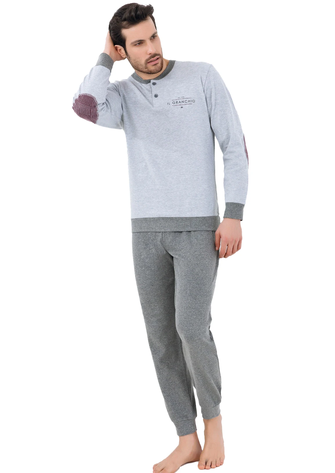 Pigiama Uomo Calibrato Caldo Cotone | IlGranchio 4005