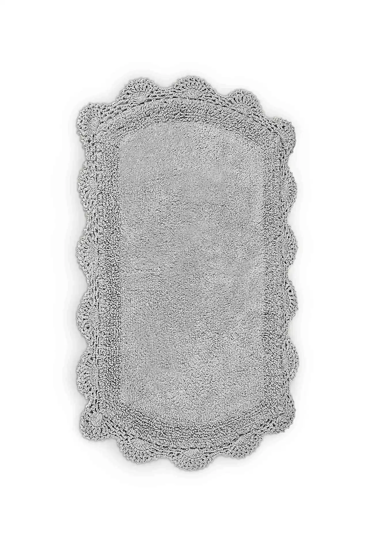 Tappeto in cotone con pizzo | Lovely Shabby Brigitte