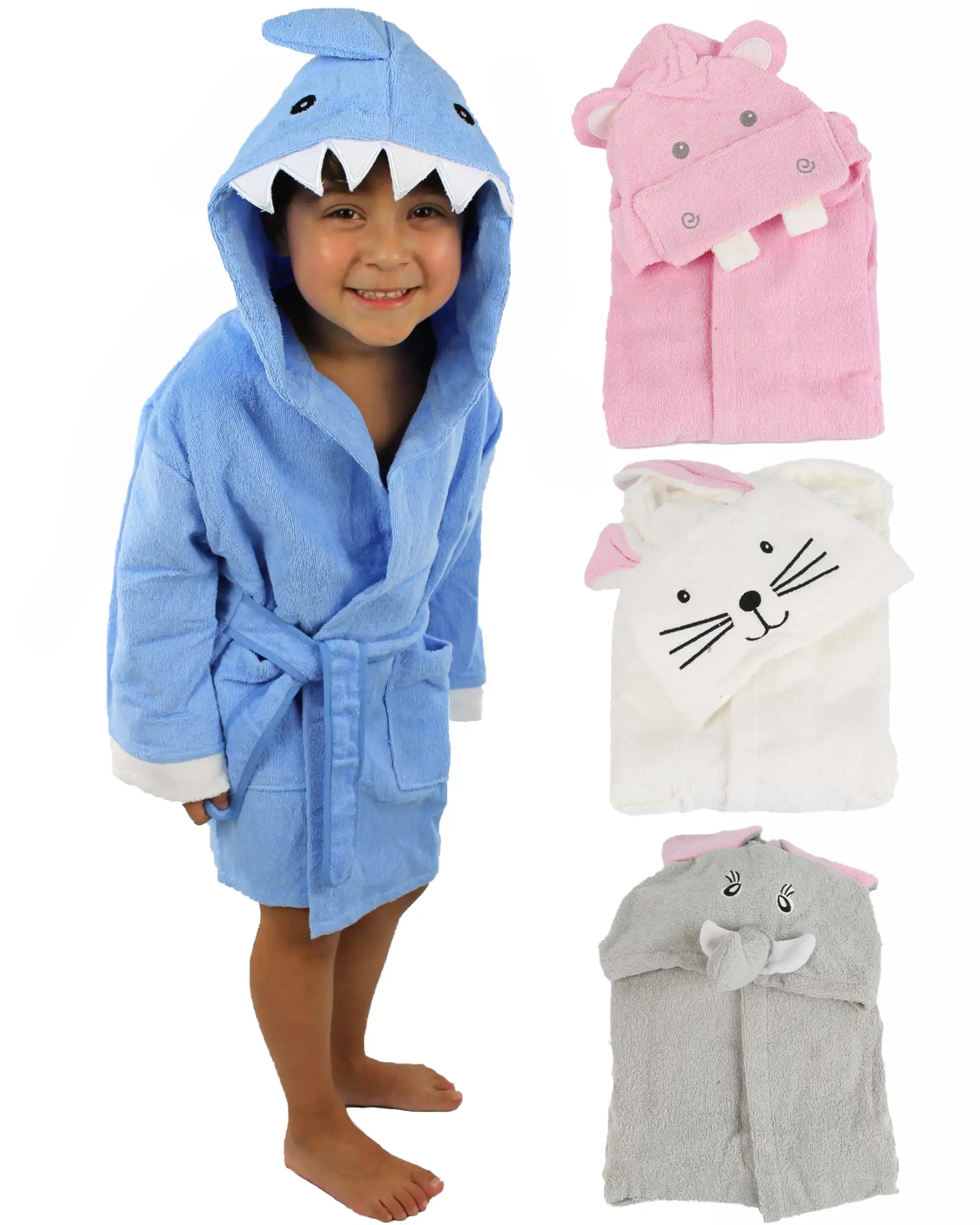 Accappatoio Bambini con Animali | Milk and Honey