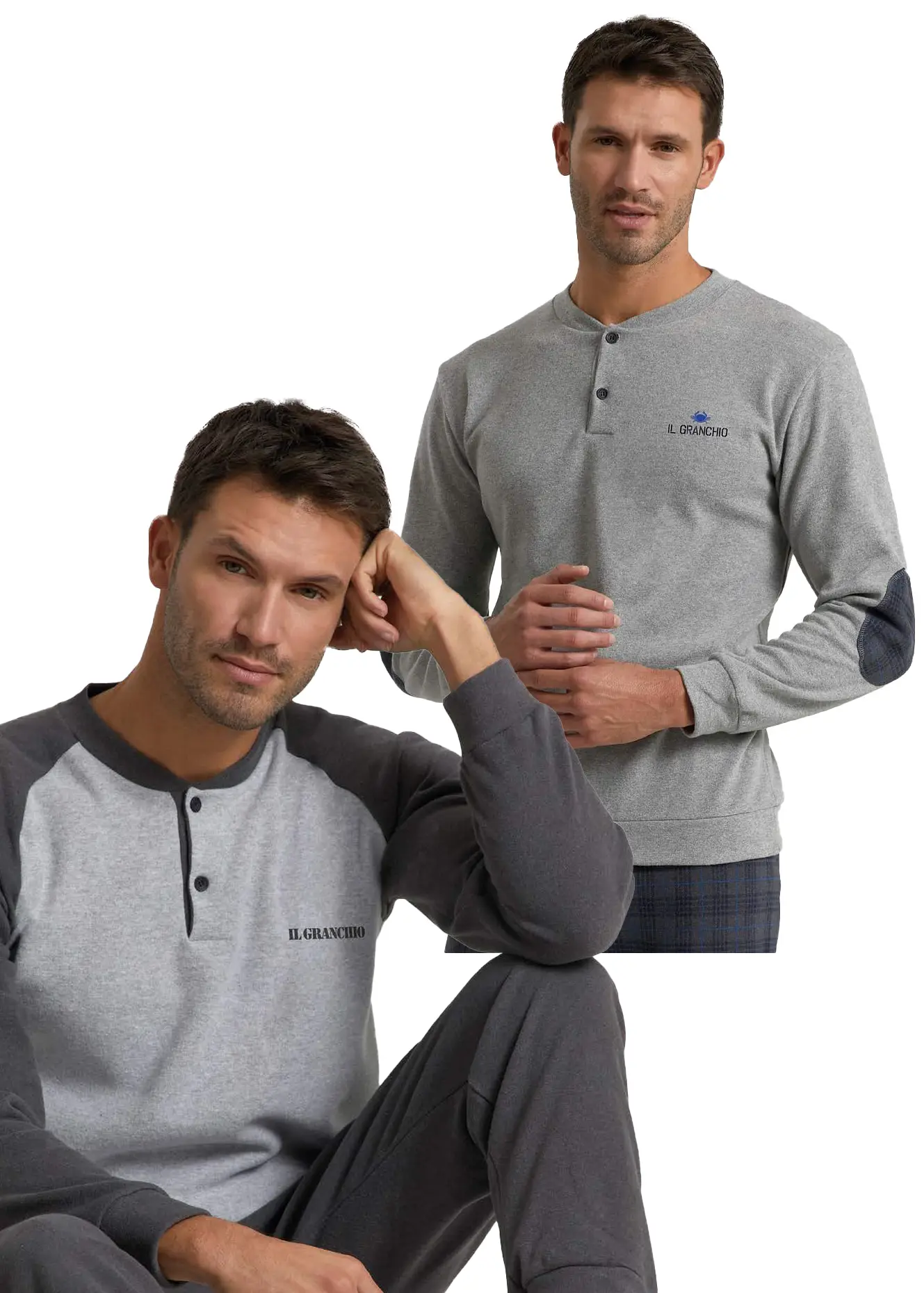 Pigiama Uomo Felpa Punto Milano calibrato | IlGranchio 2060