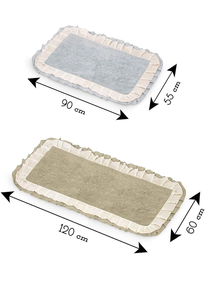 Tappeto in cotone 55x90 e 60x120 | LovelyShabby rochelle - immagine 2