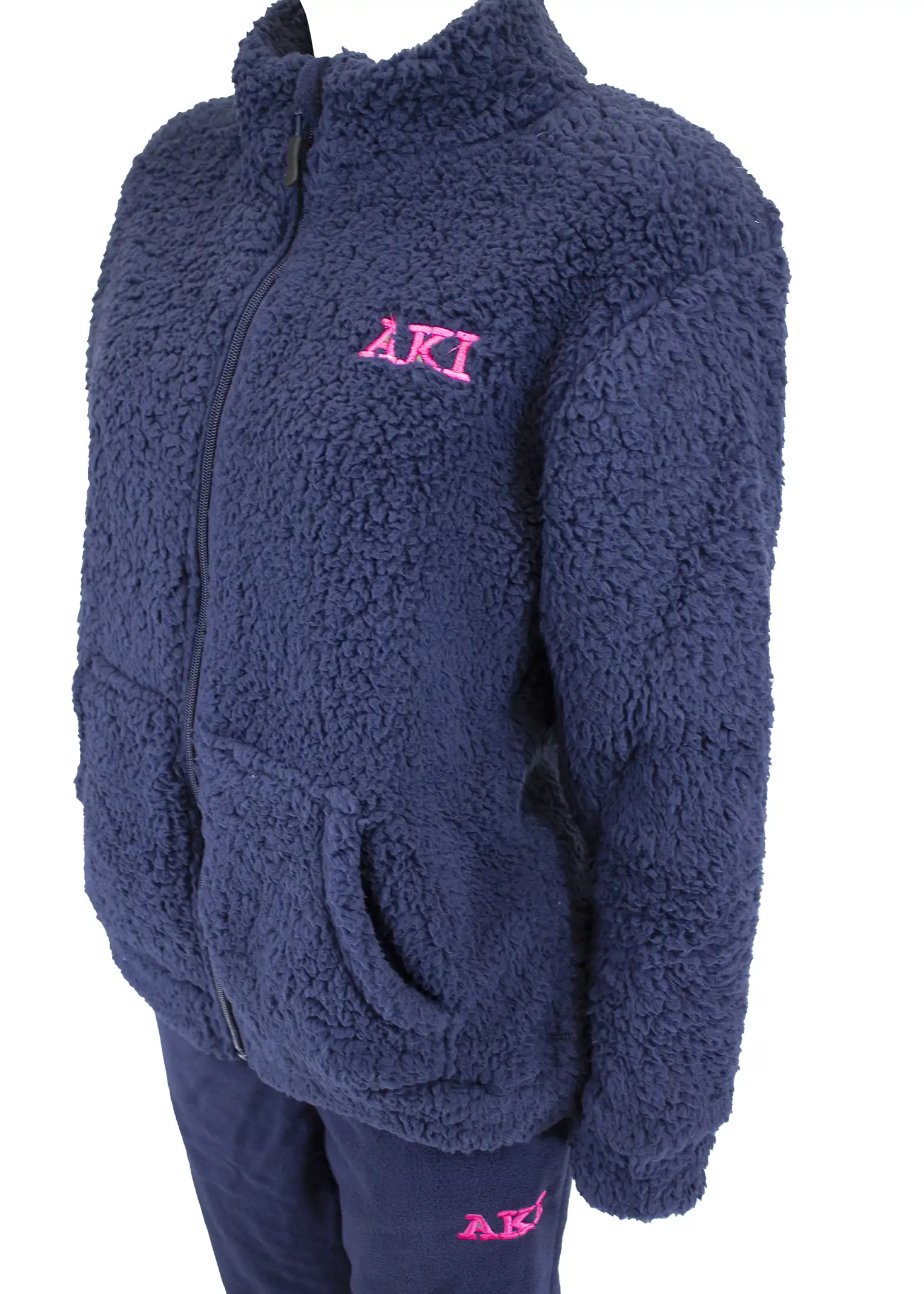 Tuta Donna con Zip in Pile Sherpa | AKI 23707 - immagine 3