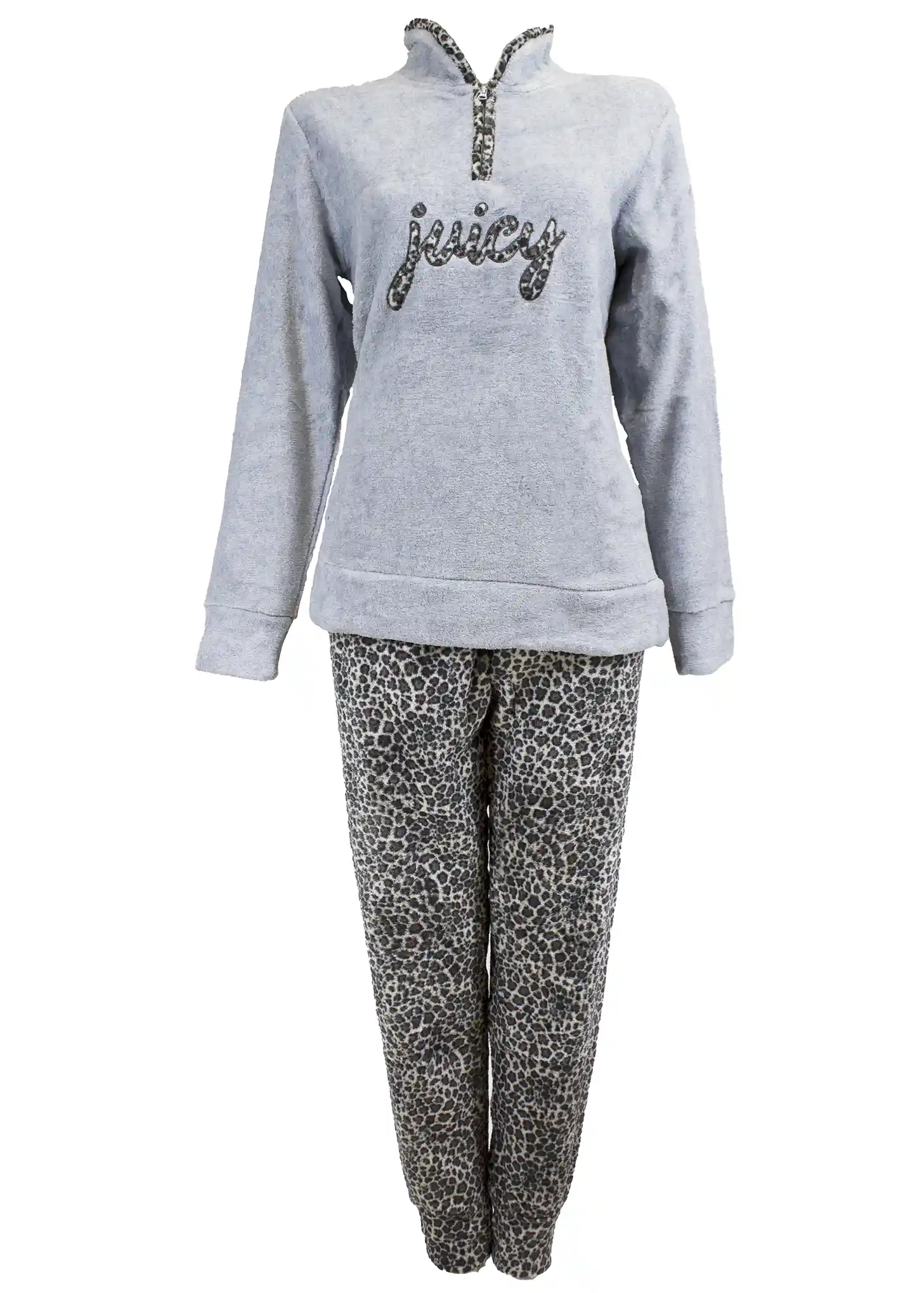 Pigiama Donna Pile Coral anche Calibrato | Karel 5220 - immagine 2