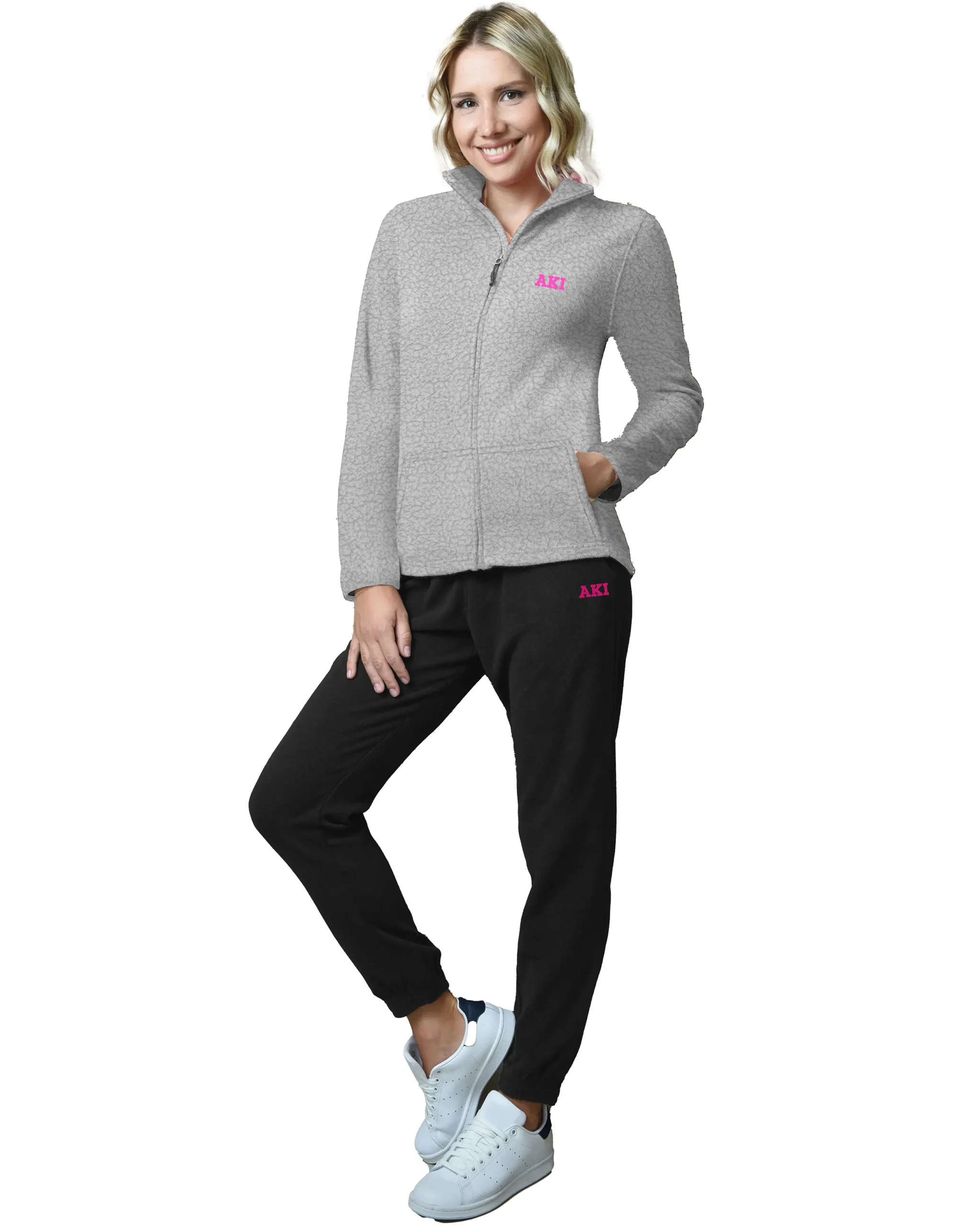 Tuta Donna con Zip in Pile Sherpa | AKI 23707