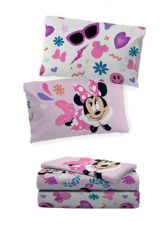 Completo lenzuola letto Singolo Minnie | Disney Novia