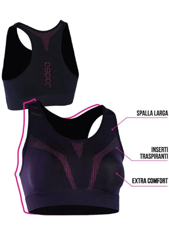 Reggiseno Sportivo Donna Tecnico | Jadea Fitness - immagine 3