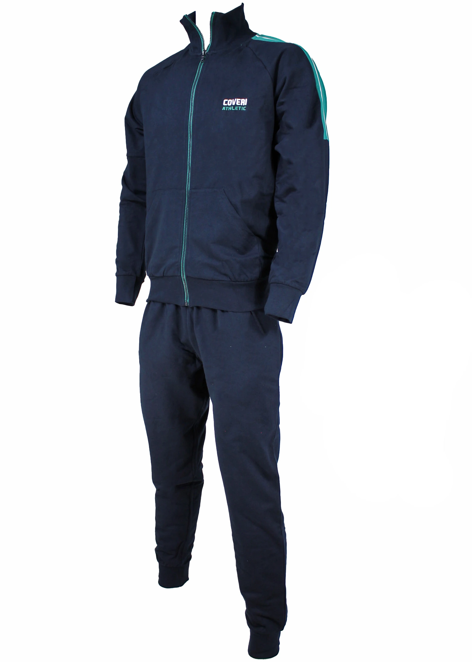 Tuta Completa Uomo Enrico Coveri in Cotone Garzato 139 - immagine 4