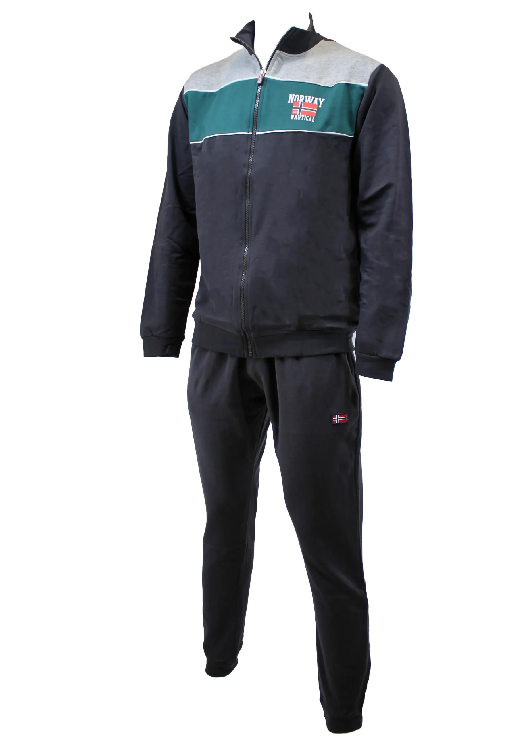 Tuta Felpata Uomo Norway Nautical 100% cotone - immagine 4