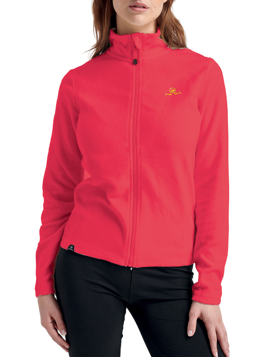 Felpa Donna Pile Tecnico con Zip ATHL-DPT - immagine 2