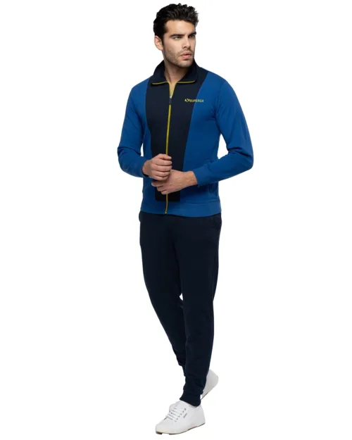 Tuta Uomo Felpata Calda con Zip | Superga 252
