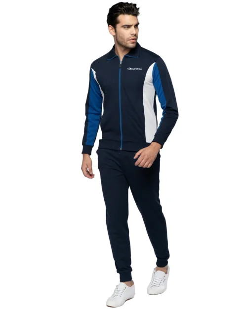 Tuta Uomo Felpata Calda con Zip | Superga 256