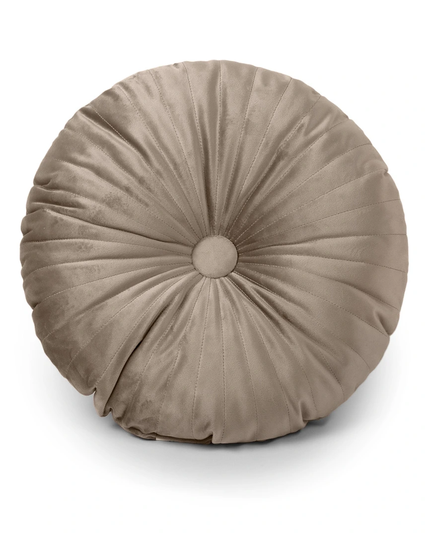 Cuscino Arredo Tondo in Velluto Shabby Chic - immagine 4