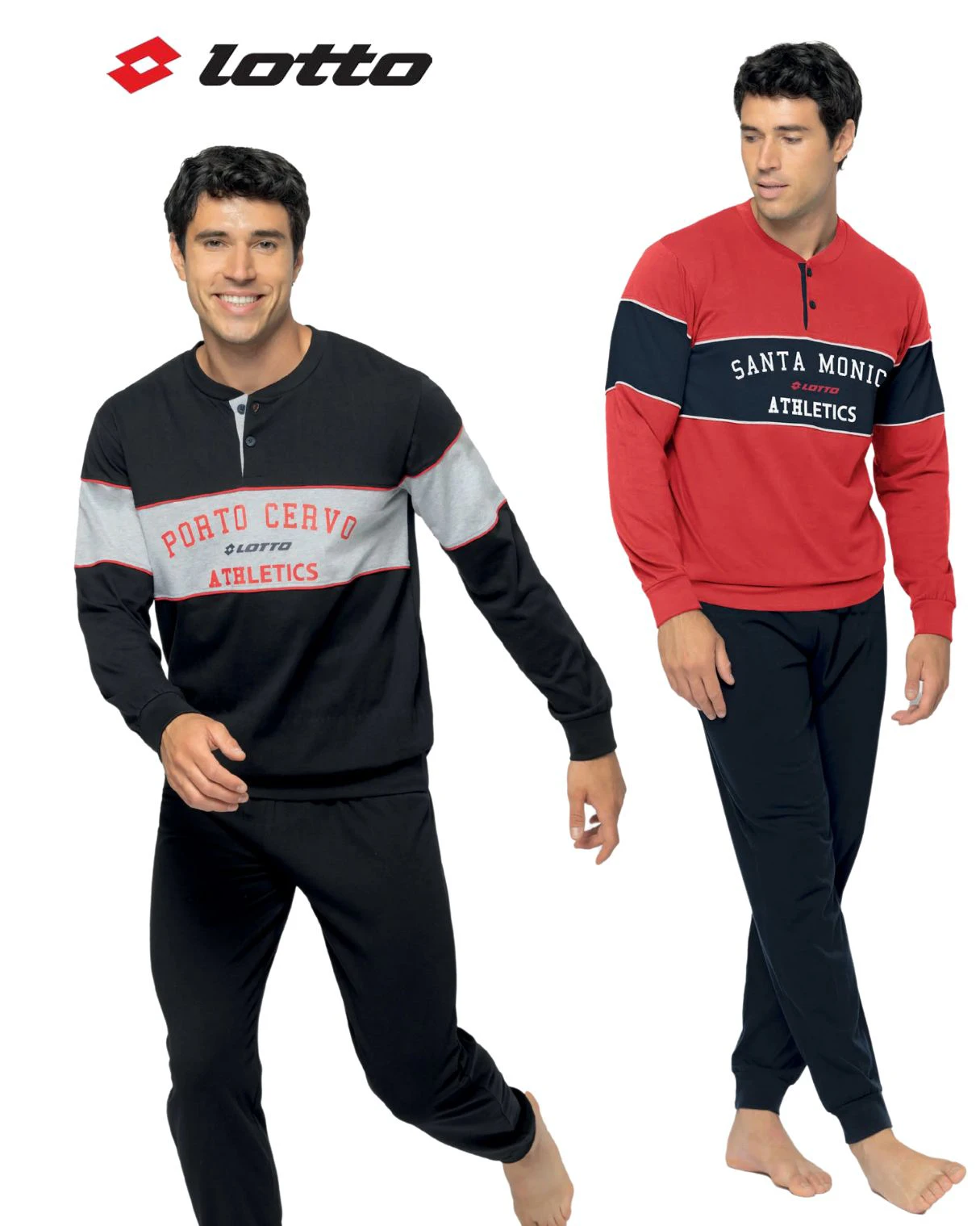 Pigiama Uomo Cotone Leggero Lungo Lotto 185
