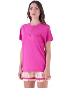 Pigiama Corto Donna Cotone Estivo | Pigiamiamoci 3676