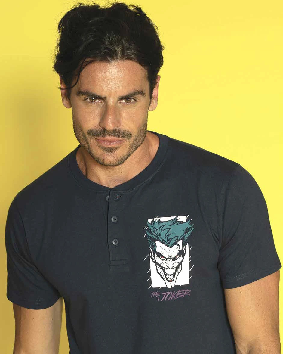 Pigiama Uomo Corto T-shirt Pantaloncino | Joker - immagine 2