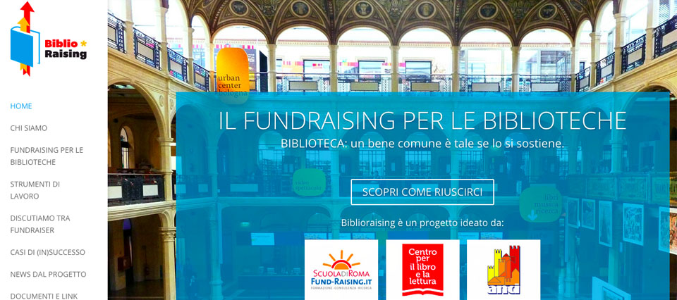 Nasce Biblioraising: il primo sito dedicato alla raccolta fondi per le Biblioteche