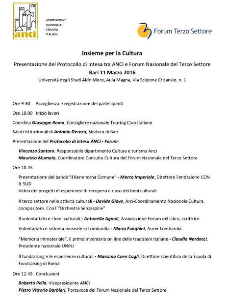 Insieme per la cultura insieme-per-la-cultura-bari-2016-programma