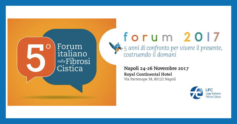 Coen Cagli al Forum Italiano sulla Fibrosi Cistica