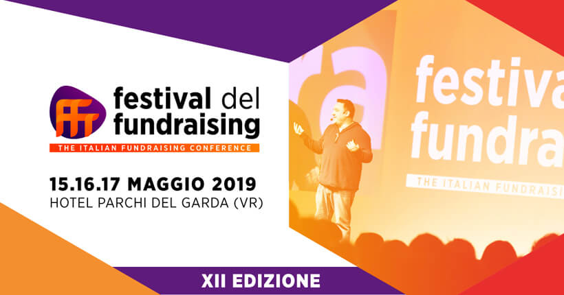 La nostra presenza alla XII edizione del Festival del Fundraising