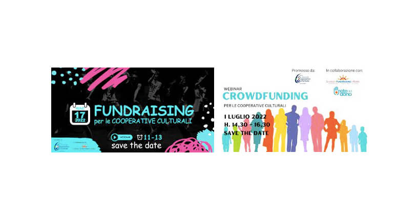 Fundraising e crowdfunding per le cooperative culturali: disponibili le registrazioni dei 2 webinar