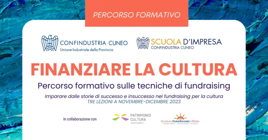 Confindustria Cuneo per la formazione delle organizzazioni culturali